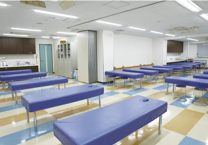 柔道整復実技実習室