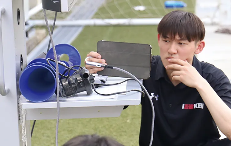 京都府大谷高等学校 <br>サッカー部 フィジカルデータ測定