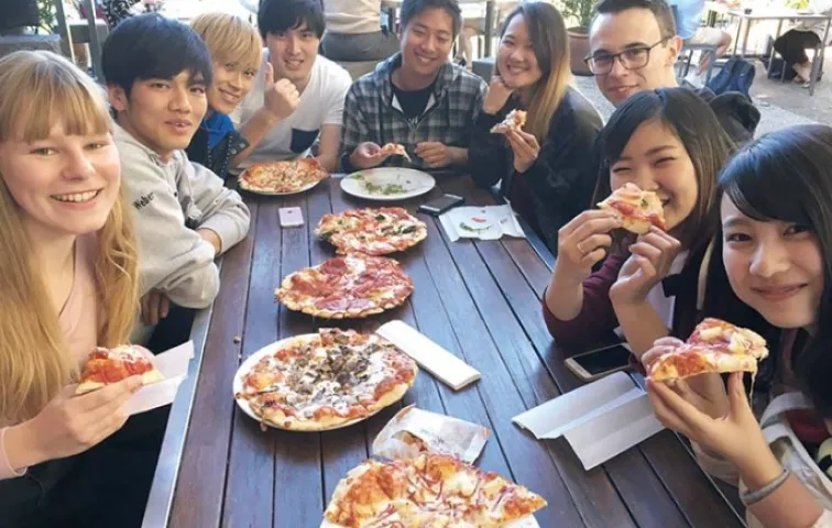 英語を話す機会がたくさん