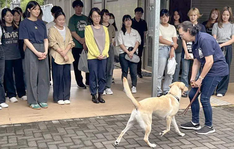 盲導犬協会施設見学